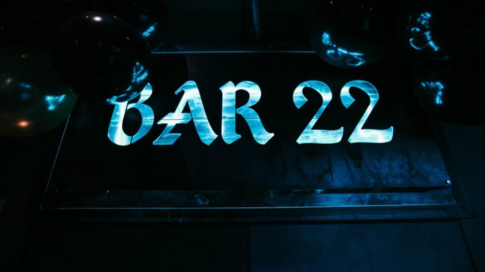 About Bar 22 Ho Chi Minh City Sign
